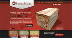 Desktop Screenshot of probynexport.com